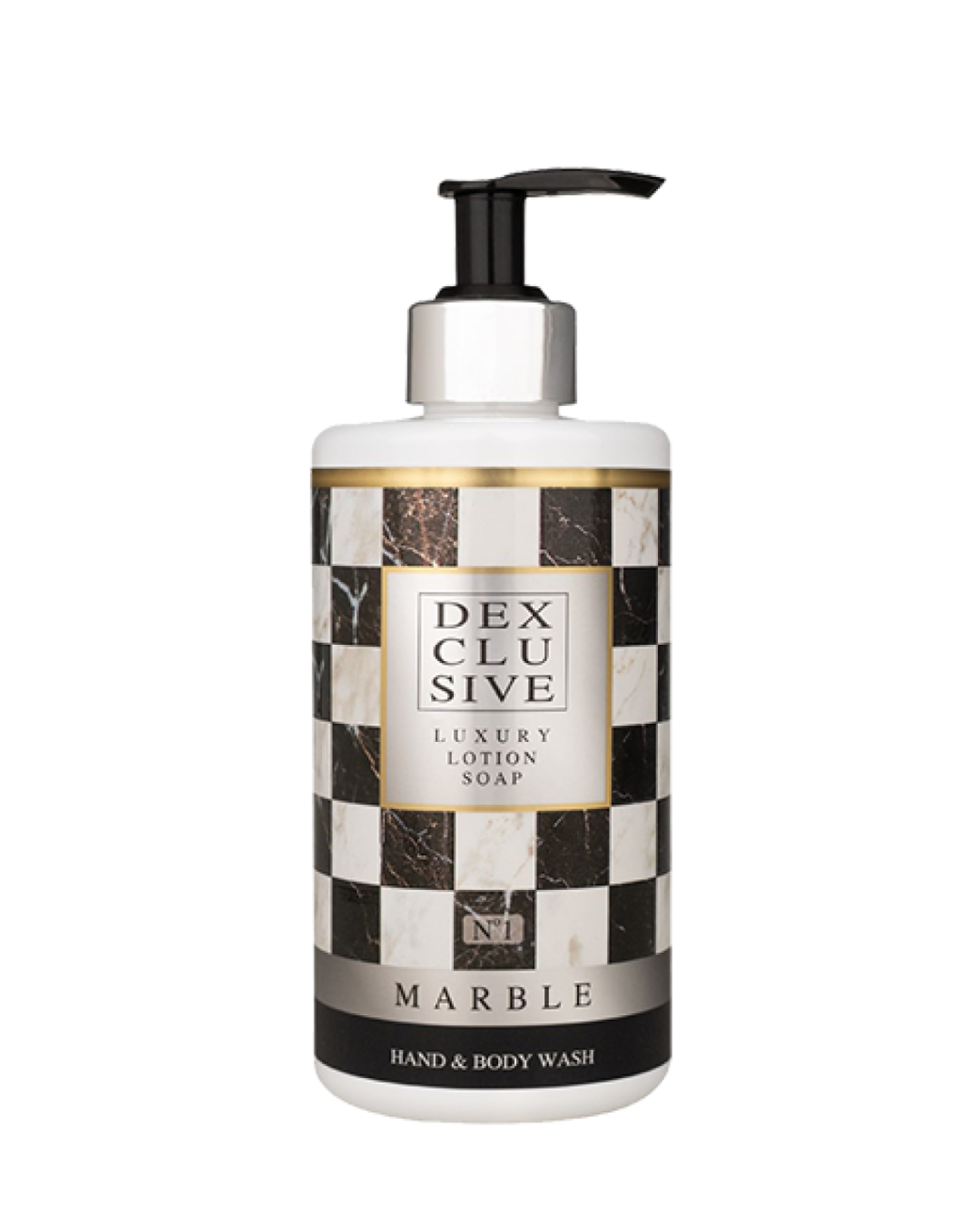 DEXCLUSIVE Luxury Lotion Liquid Soap Marble Series N1